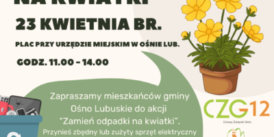 Odpadki za kwiatki