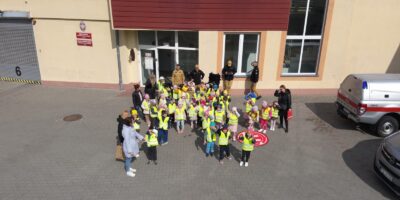 Wycieczka do Państwowej Straży Pożarnej i Komendy Powiatowej Policji w Słubicach
